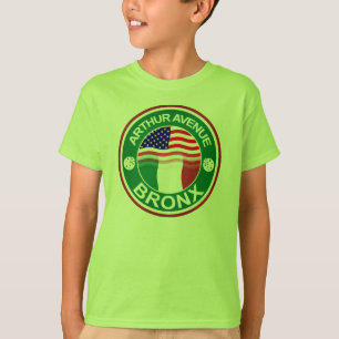 Arthur Ave Bronx Italian American T-Shirt