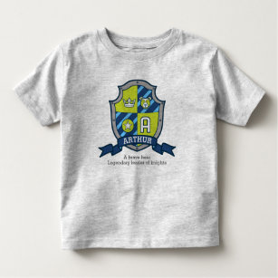 Arthur boys name & meaning knights shield toddler t-shirt