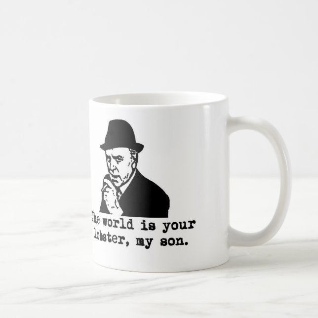 Arthur Daley le monde est votre tasse de homard (Droite)