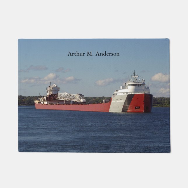 Arthur M. Anderson door mat (Front)