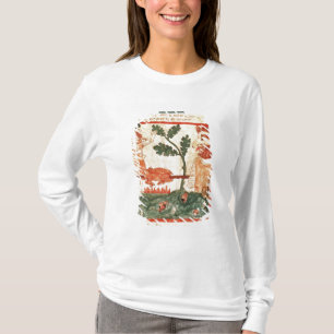 Arthur meets the giant roasting a pig on a T-Shirt