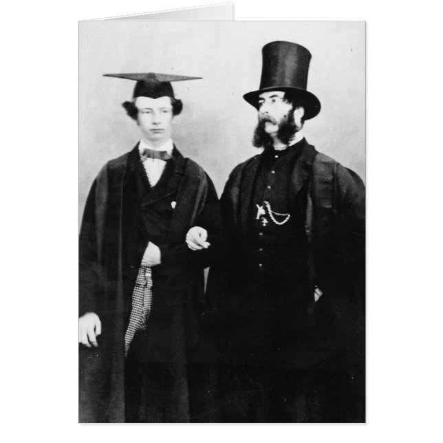 Arthur Munby and his father, c.1851 (Front)