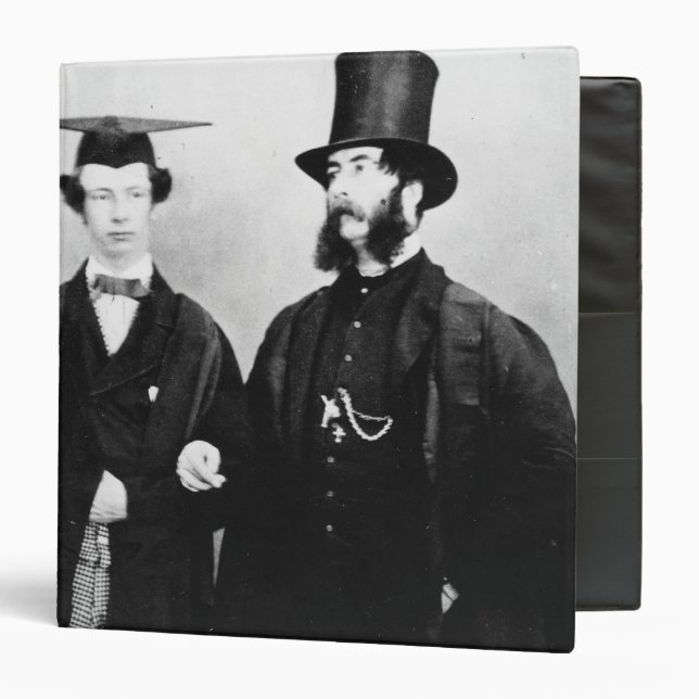 Arthur Munby and his father, c.1851 Binder (Front/Inside)