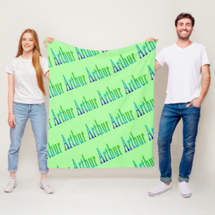 Arthur, Name, Logo, Boys Fleece Blanket