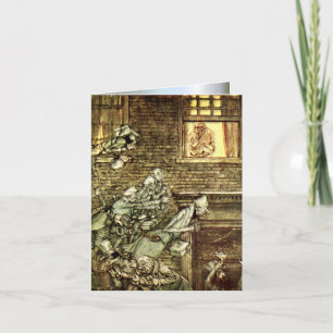 Arthur Rackham - A Christmas Carol - Ghosts Card