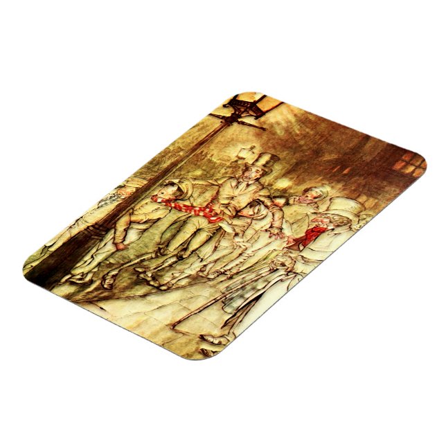Arthur Rackham - A Christmas Carol - Street Magnet (Left Side)