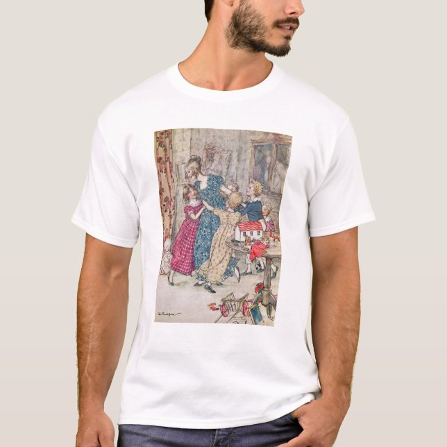 Arthur Rackham | A flushed and boisterous group T-Shirt (Front)