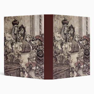 Arthur Rackham Alice In Wonderland Binder