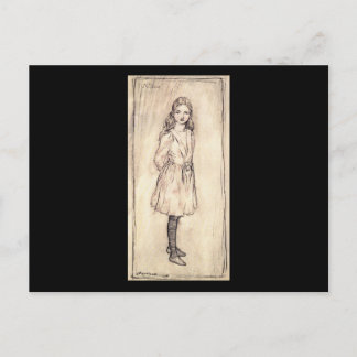 Arthur Rackham Alice In Wonderland Postcard