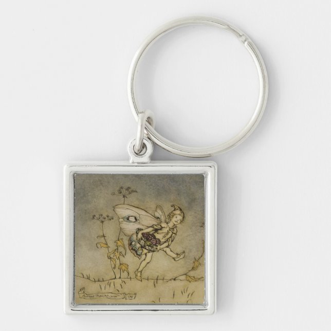 Arthur Rackham | Fairy, illustration from 'A Midsu Keychain (Front)