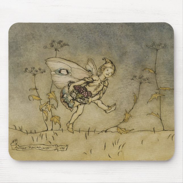 Arthur Rackham | Fairy, illustration from 'A Midsu Mouse Pad (Front)