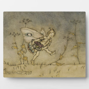 Arthur Rackham   Fairy, illustration from 'A Midsu Plaque