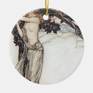 Arthur Rackham Freya The Fair One Ceramic Ornament