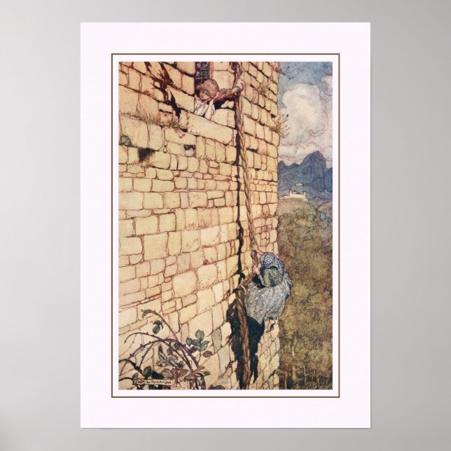 Arthur Rackham illustration Poster (Front)