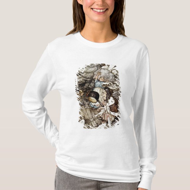 Arthur Rackham | In the Duchess's Kitchen, illustr T-Shirt (Front)