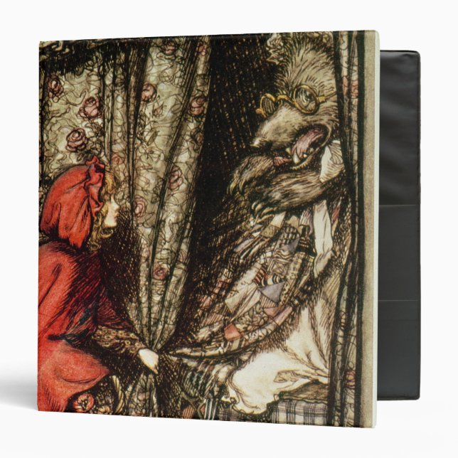 Arthur Rackham | Little Red Riding Hood Binder (Front/Inside)