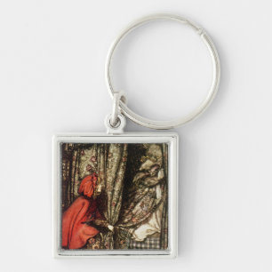 Arthur Rackham Little Red Riding Hood Keychain