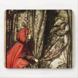Arthur Rackham Little Red Riding Hood Mouse Pad
