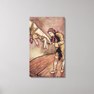 Arthur Rackham   Original watercolour illustration Canvas Print