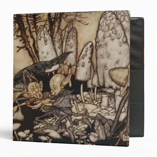 Arthur Rackham | Peter Pan in Kensington Gardens Binder (Front/Inside)
