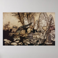 Arthur Rackham | Peter Pan in Kensington Gardens