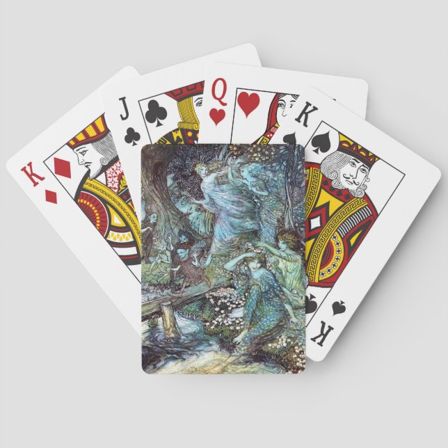 Arthur rackham playing cards (Back)