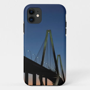 Arthur Ravenel Jr. Bridge at Dusk iPhone 11 Case
