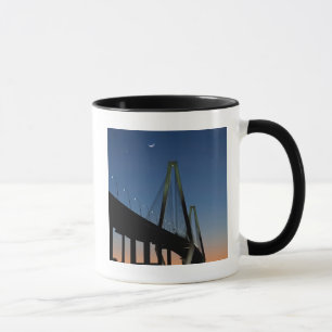 Arthur Ravenel Jr. Bridge at Dusk Mug