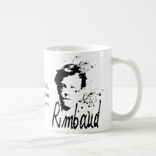 Arthur Rimbaud Bonne Pensée du Matin Poem Coffee Mug
