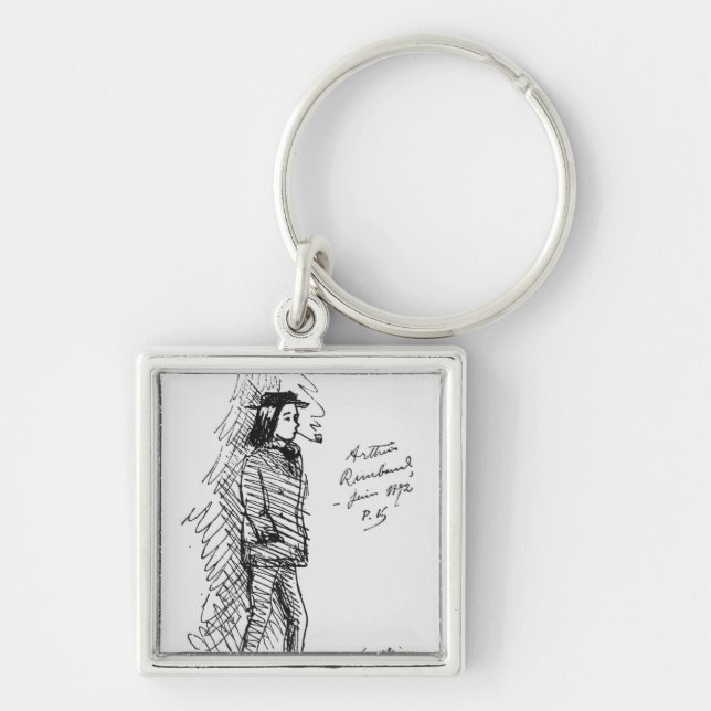 Arthur Rimbaud  June 1872 Keychain (Front)