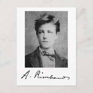 Arthur Rimbaud Postcard