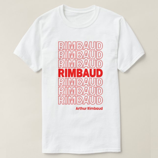 Arthur Rimbaud T-Shirt (Design Front)