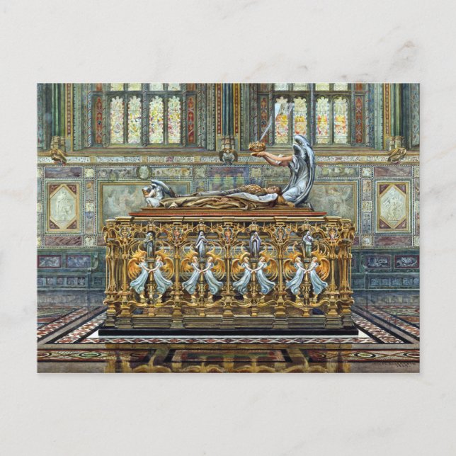 Arthur Robertson Tomb of the Duke of Clarence Postcard (Front)