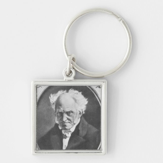 Arthur Schopenhauer Keychain (Front)