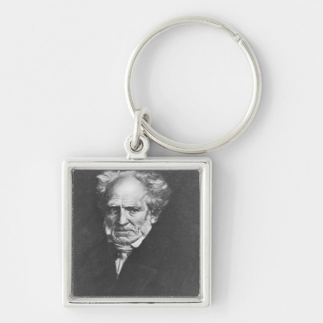 Arthur Schopenhauer Keychain (Front)