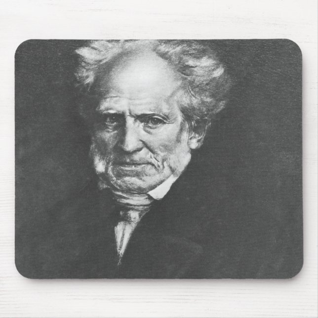 Arthur Schopenhauer Mouse Pad (Front)
