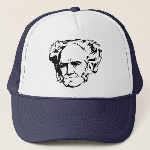 Arthur Schopenhauer Portrait Trucker Hat