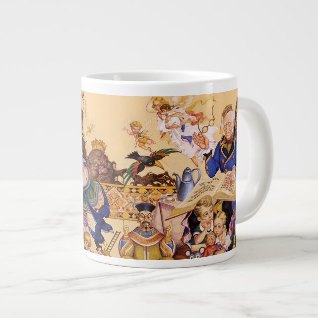 Arthur Syzk 5 Large Coffee Mug (Front Right)