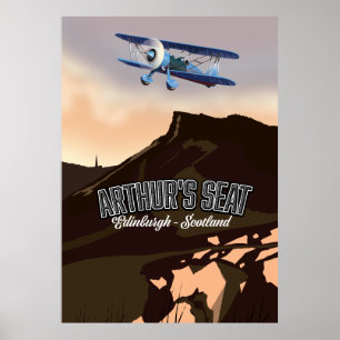 Arthur's Seat Edinburgh Scotland Poster