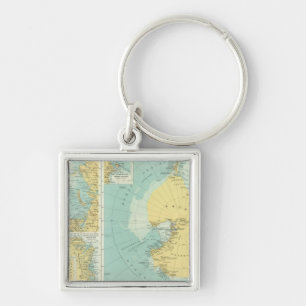 Artic, Antarctica Keychain
