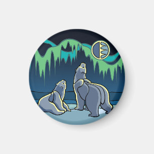 Artic Art Frigo Magnet Ours Polaire Cadeaux d'Art