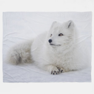 ARTIC FOX FLEECE BLANKET