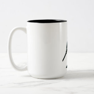 Artic Werewolf Two-Tone Coffee Mug
