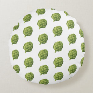 Artichauts Round Pillow