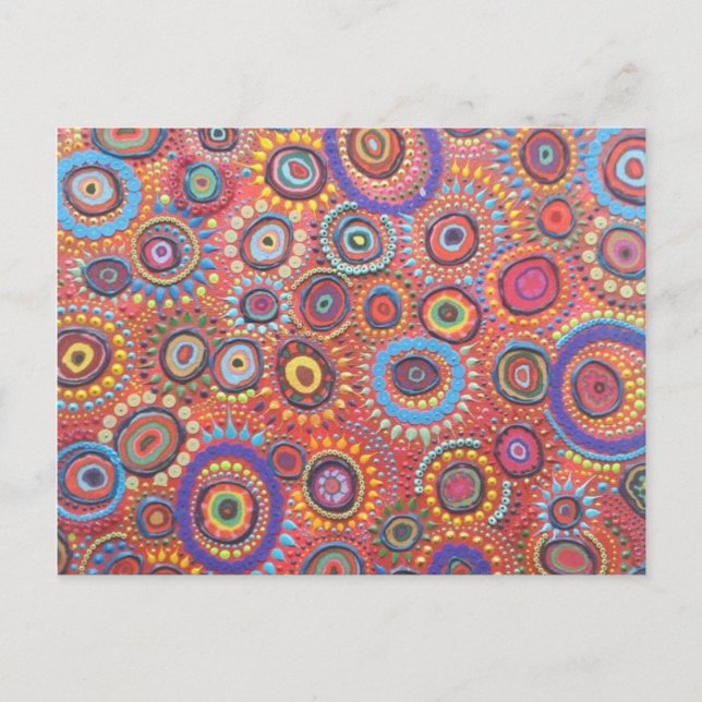 Artichicks art sur carte postale (Devant)