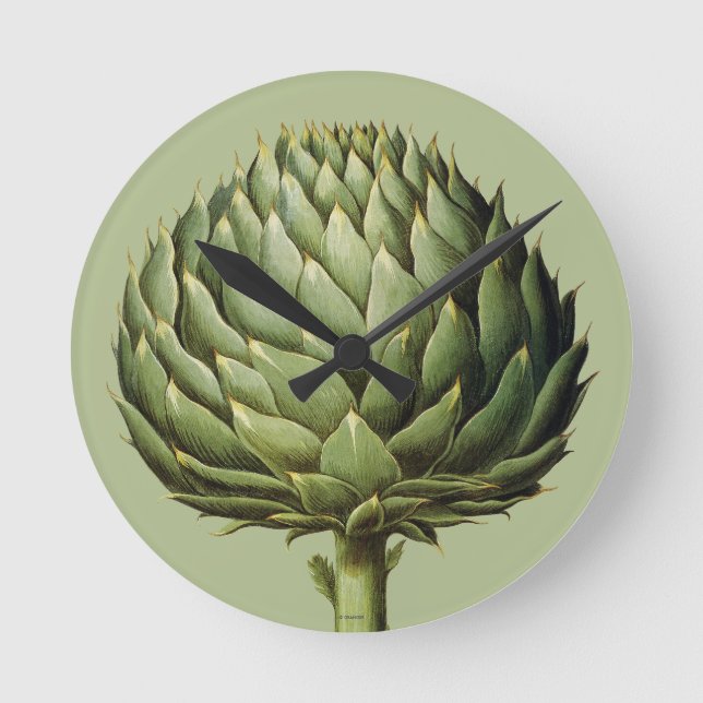 Artichoke, 1613 round clock (Front)