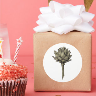 Artichoke Classic Round Sticker