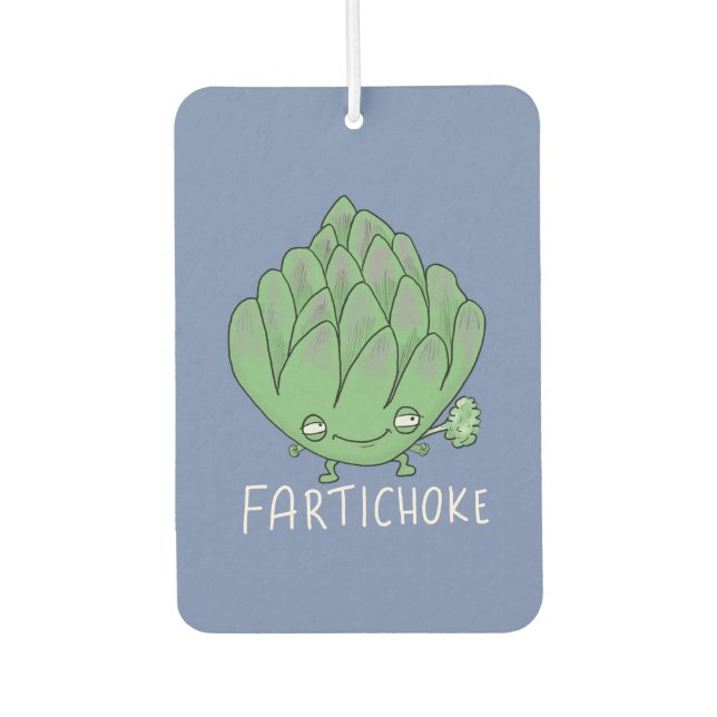 Artichoke fartichoke air freshener (Front)