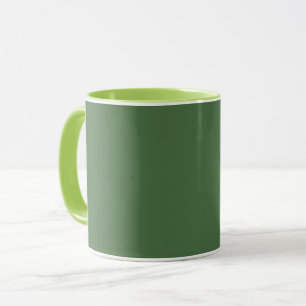 Artichoke green (solid colour)  mug