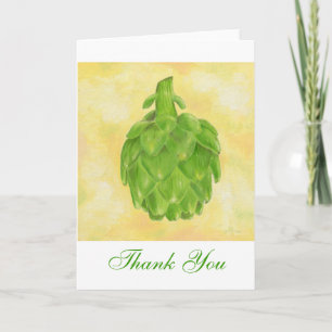 Artichoke Merci carte pour notes